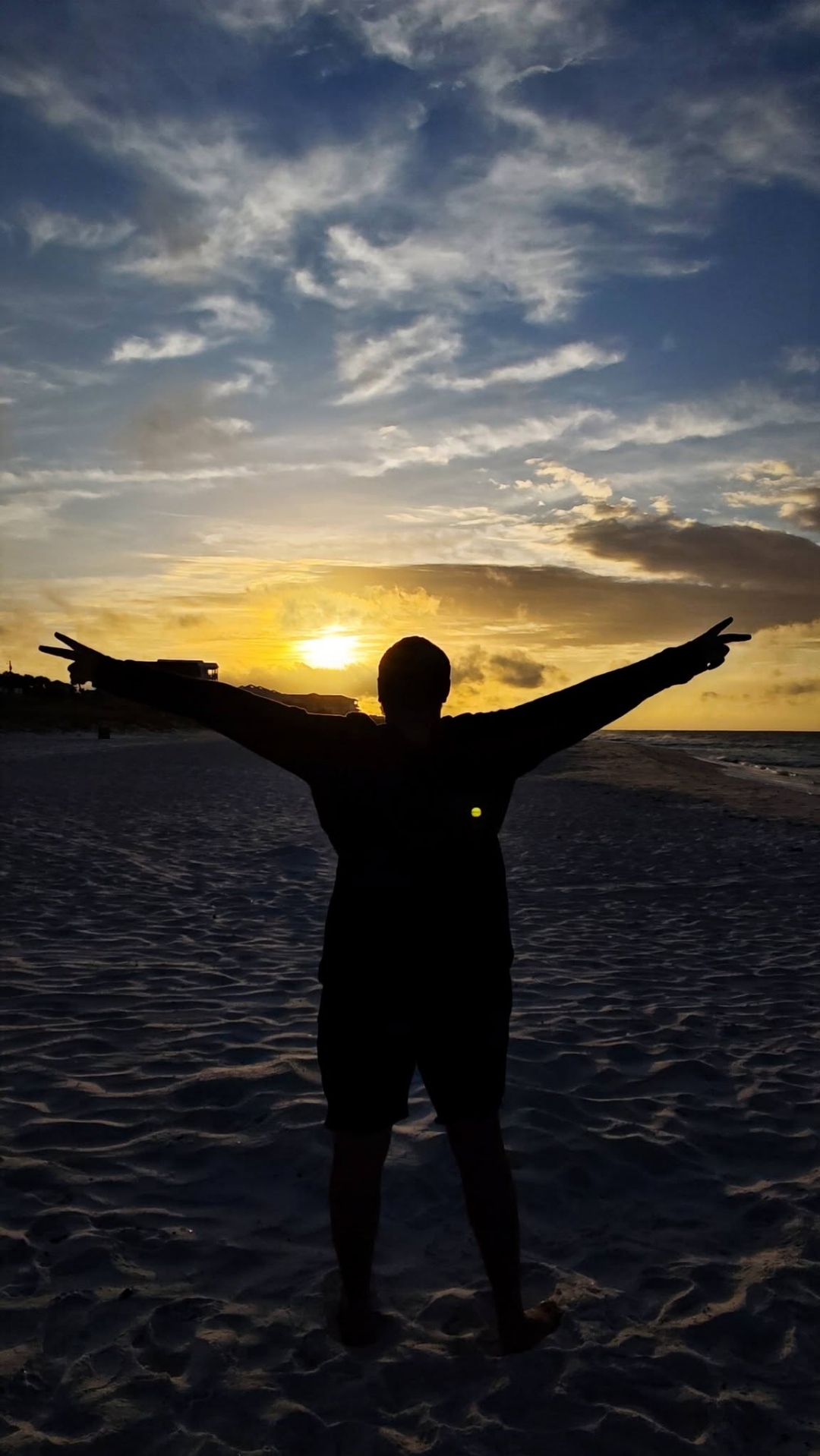 Shady Said at sunset